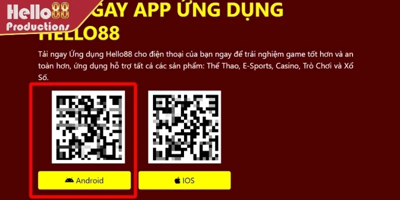 Download ứng dụng cho Android