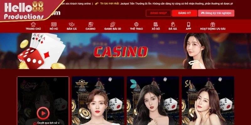 Giới thiệu Hello88 với đa dạng hạng mục sản phẩm đẳng cấp
