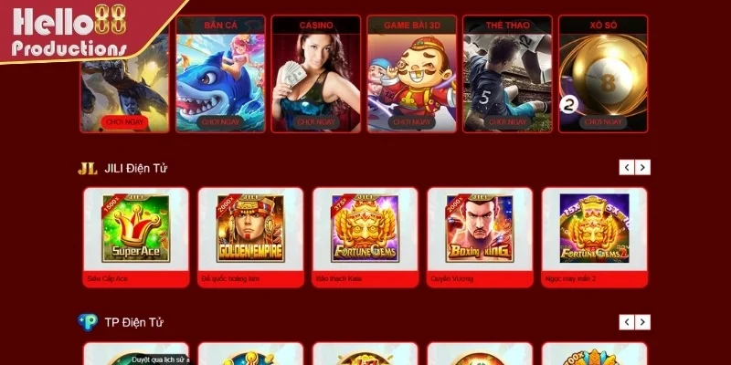 Hoàn tất đăng ký Hello88 và trải nghiệm kho trò chơi hấp dẫn từ nhà cái