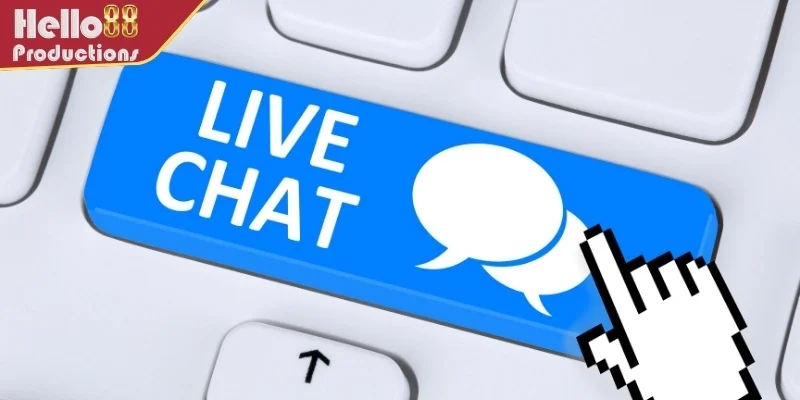 Kết nối nhà cái Hello 88 qua live chat