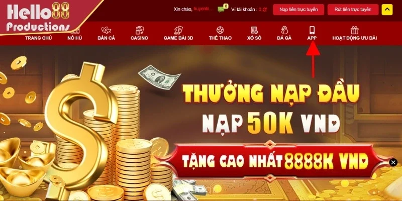 Những lợi ích khi tải ứng dụng Hello 88