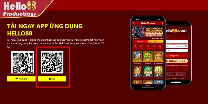 Tải app Hello88 cho iOS
